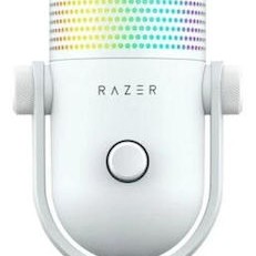 Razer Seiren V3 Chroma Δυναμικό Μικρόφωνο USB Επιτραπέζιο για Studio σε Λευκό Χρώμα