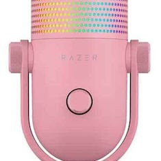 Razer Seiren V3 Chroma Δυναμικό Μικρόφωνο USB Επιτραπέζιο για Φωνητικά σε Ροζ Χρώμα