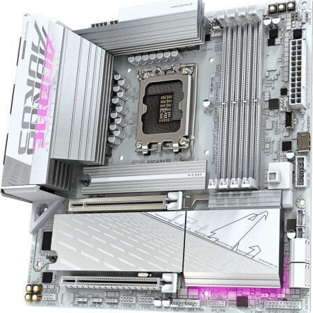 Gigabyte B860M Aorus Elite WIFI6E Ice Motherboard Micro ATX με Intel 1851 Socket