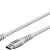 Goobay USB 2.0 Cable USB-C male - USB-C 60W Λευκό 1m (70193)