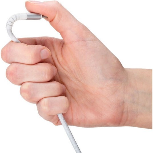 Goobay USB 2.0 Cable USB-C male - USB-C 60W Λευκό 1m (70193)