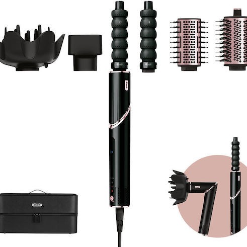 Shark FlexStyle Κεραμική Ηλεκτρική Βούρτσα με Αέρα για Ίσιωμα και Μπούκλες 1650W