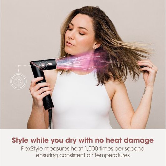 Shark FlexStyle Κεραμική Ηλεκτρική Βούρτσα με Αέρα για Ίσιωμα και Μπούκλες 1650W