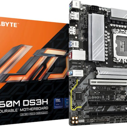 Gigabyte B860M DS3H Motherboard Micro ATX με Intel 1851 Socket