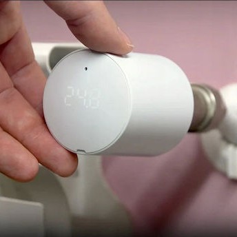 Shelly Ηλεκτρονική Θερμοστατική Κεφαλή με Wi-Fi για Σώμα Καλοριφέρ 2τμχ