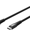 Goobay Braided USB 2.0 Cable USB-C male - USB-C / USB-A 60W Μαύρο 1m (74526)