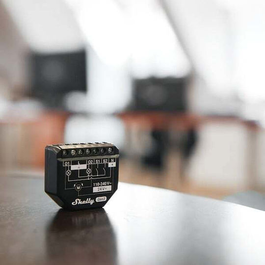 Shelly Smart Ενδιάμεσος Διακόπτης Wi-Fi 2τμχ