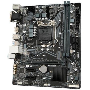 Gigabyte H410M H V2 rev. 1.0 Motherboard Micro ATX με Intel 1200 Socket