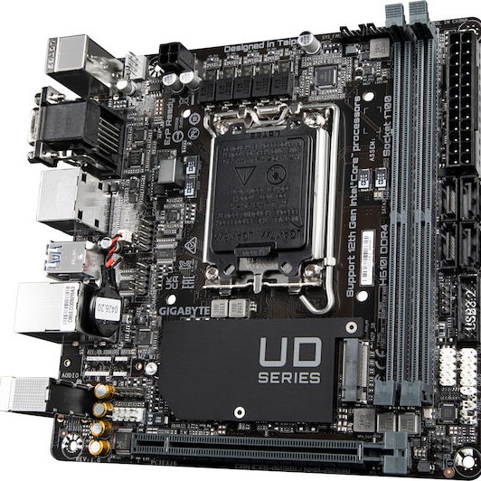 Gigabyte H610I DDR4 rev. 1.0 Motherboard Mini ITX με Intel 1700 Socket