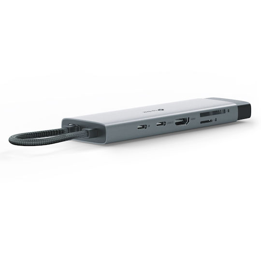 TP-LINK USB-C Docking Station με HDMI 4K PD Ethernet Γκρι (UH9120C)