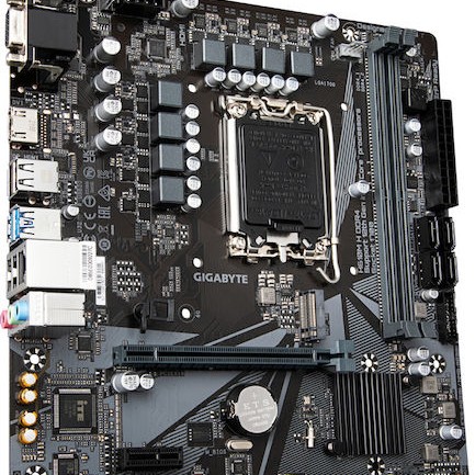 Gigabyte H610M H V2 DDR5 rev. 1.0 Motherboard Micro ATX με Intel 1700 Socket