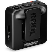 Rode Wireless GO Gen3 Ασύρματο Πυκνωτικό Μικρόφωνο Πέτου, Clip On Δημοσιογραφικό