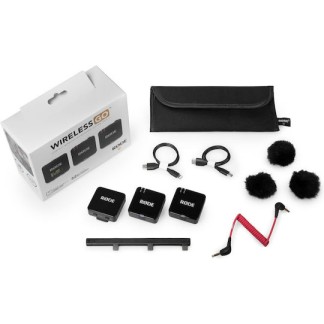 Rode Wireless GO Gen3 Ασύρματο Πυκνωτικό Μικρόφωνο Πέτου, Clip On Δημοσιογραφικό