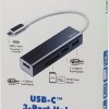 LogiLink USB 3.0 Hub 3 Θυρών με σύνδεση USB-C