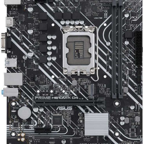 Gigabyte H610M K DDR4 rev. 1.0 Motherboard Micro ATX με Intel 1700 Socket
