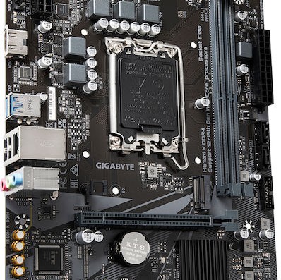 Gigabyte H610M K DDR4 rev. 1.0 Motherboard Micro ATX με Intel 1700 Socket