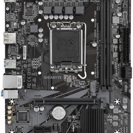Gigabyte H610M K V2 rev. 1.0 Motherboard ATX με Intel 1700 Socket