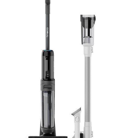 Tineco Floor One S6 Switch Pet Επαναφορτιζόμενη Σκούπα 2 σε 1 Stick & Χειρός 21.6V Μαύρη/Λευκή