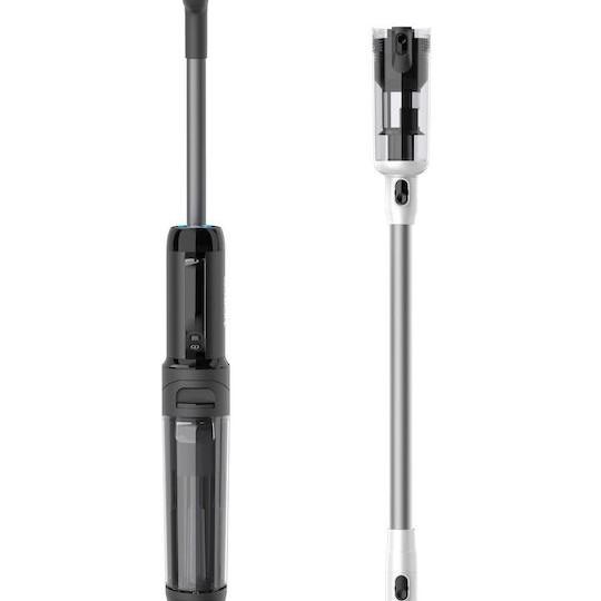 Tineco Floor One S6 Switch Pet Επαναφορτιζόμενη Σκούπα 2 σε 1 Stick & Χειρός 21.6V Μαύρη/Λευκή