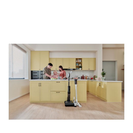 Tineco Floor One S6 Switch Pet Επαναφορτιζόμενη Σκούπα 2 σε 1 Stick & Χειρός 21.6V Μαύρη/Λευκή