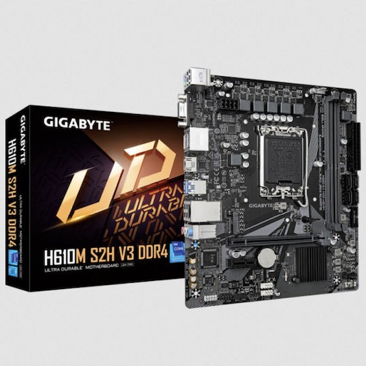 Gigabyte H610M S2H V3 DDR4 rev. 1.0 Motherboard Micro ATX με Intel 1700 Socket