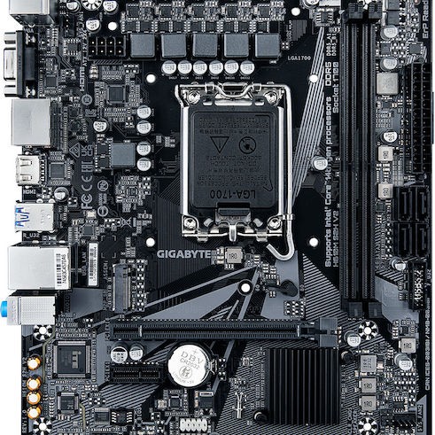 Gigabyte H610M S2H V2 rev. 1.0 Motherboard Micro ATX με Intel 1700 Socket