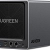 Ugreen DXP4800 Plus NAS Tower με 4 θέσεις για HDD/SSD και 2 θύρες Ethernet