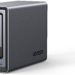 Ugreen DXP2800 NAS Tower με 2 θέσεις για HDD/SSD