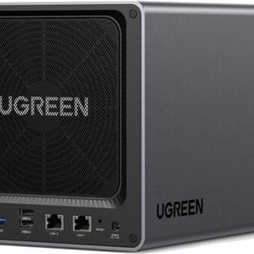 Ugreen DXP4800 NAS Tower με 4 θέσεις για SSD και 2 θύρες Ethernet