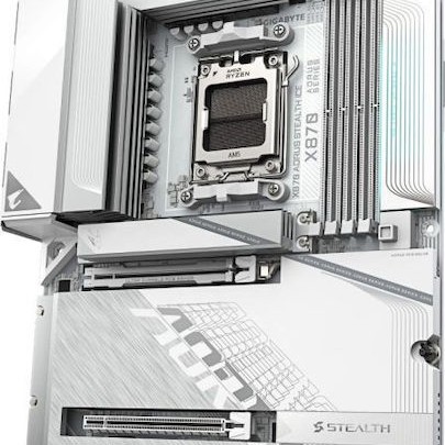 Gigabyte X870 AORUS STEALTH ICE Wi-Fi Motherboard ATX με AMD AM5 Socket