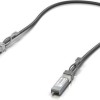 Ubiquiti Direct Attach Copper Καλώδιο Δικτύου Ethernet 0.5m Μαύρο 1τμχ