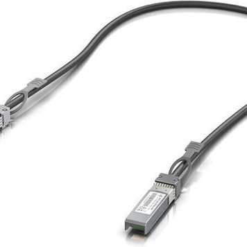 Ubiquiti Direct Attach Copper Καλώδιο Δικτύου Ethernet 0.5m Μαύρο 1τμχ