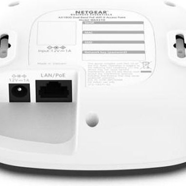 NetGear WAX210 Access Point Wi‑Fi 6 Dual Band (2.4 & 5GHz) Λευκό