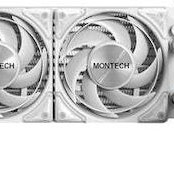 Montech HyperFlow Silent 360 Υδρόψυξη Επεξεργαστή Τριπλού Ανεμιστήρα 120mm για Socket AM5/1700/1200/115x Λευκή