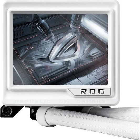 Asus ROG Ryujin III 360 ARGB Extreme (v2) Υδρόψυξη Επεξεργαστή Τριπλού Ανεμιστήρα 120mm για Socket AM4/AM5/1700/1200/115x Λευκή