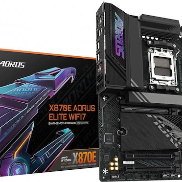 Gigabyte X870E AORUS ELITE WIFI7 Motherboard ATX με AMD AM5 Socket