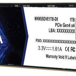 Mushkin Vesta SSD 1TB M.2 NVMe PCI Express 4.0
