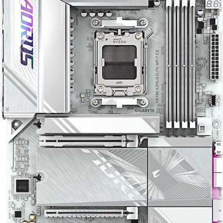 Gigabyte X870E AORUS ELITE WIFI7 ICE Motherboard ATX με AMD AM5 Socket