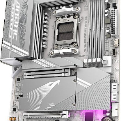 Gigabyte X870E AORUS ELITE WIFI7 ICE Motherboard ATX με AMD AM5 Socket