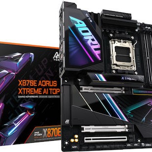 Gigabyte X870E Aorus Xtreme AI Top Wi-Fi Motherboard Extended ATX με AMD AM5 Socket