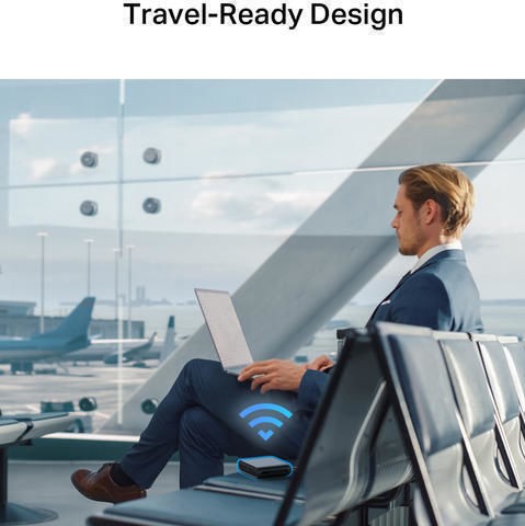 TP-LINK TL-WR1502X v1 Ασύρματο Mobile Router Wi‑Fi 6