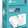TP-LINK TL-PA7017 Kit v4 Powerline Διπλό για Ενσύρματη Σύνδεση και Θύρα Gigabit Ethernet