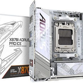 Gigabyte AORUS PRO ICE X870 Wi-Fi Motherboard ATX με AMD AM5 Socket