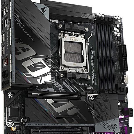 Gigabyte X870M AORUS ELITE WIFI7 Motherboard Micro ATX με AMD AM5 Socket