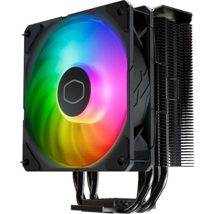 CoolerMaster RR-212S-25PZ-R1 Ψύκτρα Επεξεργαστή για Socket AM4/AM5/115x/1700 με ARGB Φωτισμό