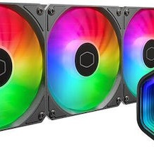 CoolerMaster MasterLiquid 360 Core II Υδρόψυξη Επεξεργαστή Τριπλού Ανεμιστήρα 120mm για Socket 1700/1200/115x με ARGB Φωτισμό Λευκή