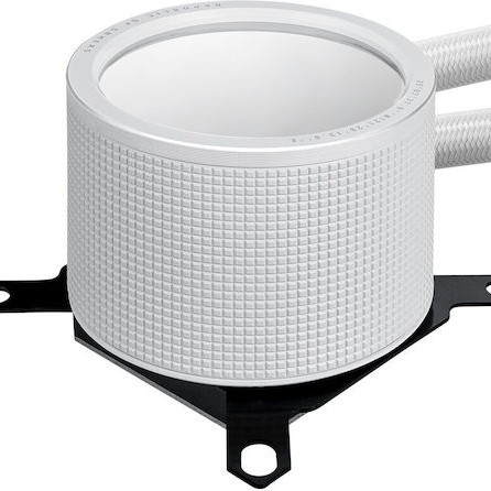 CoolerMaster MasterLiquid 360 Core II Υδρόψυξη Επεξεργαστή Τριπλού Ανεμιστήρα 120mm για Socket 1700/1200/115x με ARGB Φωτισμό Λευκή