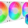 CoolerMaster MasterLiquid 360 Core II Υδρόψυξη Επεξεργαστή Τριπλού Ανεμιστήρα 120mm για Socket 1700/1200/115x με ARGB Φωτισμό Λευκή