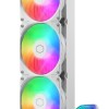 CoolerMaster MasterLiquid 360 Core II Υδρόψυξη Επεξεργαστή Τριπλού Ανεμιστήρα 120mm για Socket 1700/1200/115x με ARGB Φωτισμό Λευκή