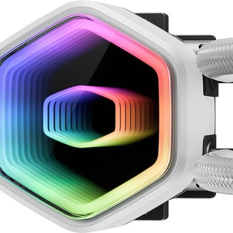 CoolerMaster MasterLiquid 360 Core II Υδρόψυξη Επεξεργαστή Τριπλού Ανεμιστήρα 120mm για Socket 1700/1200/115x με ARGB Φωτισμό Λευκή